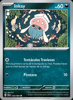Inkay card in Spanish