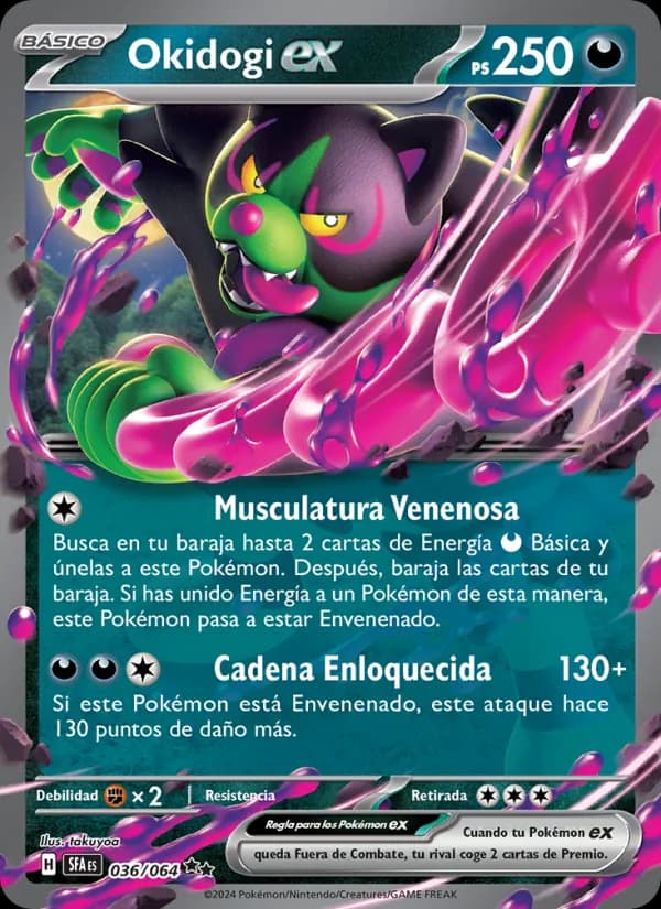 Okidogi ex card in Spanish