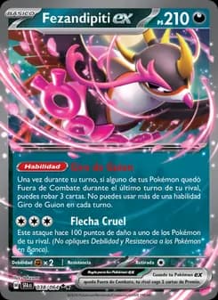 Fezandipiti ex card in Spanish