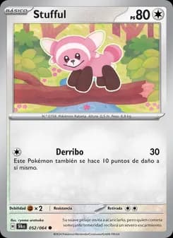 Stufful card in Spanish