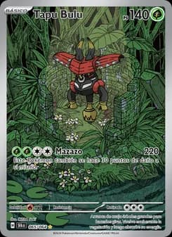 Tapu Bulu card in Spanish