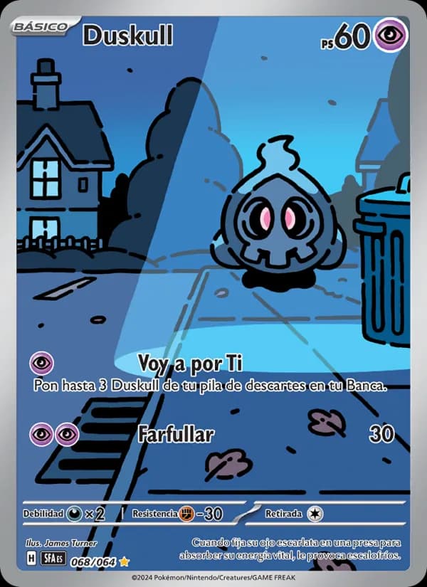 Duskull card in Spanish