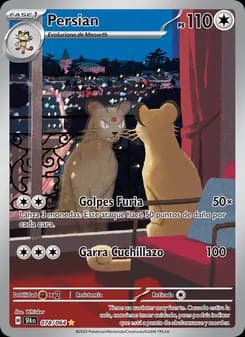 Persian card in Spanish