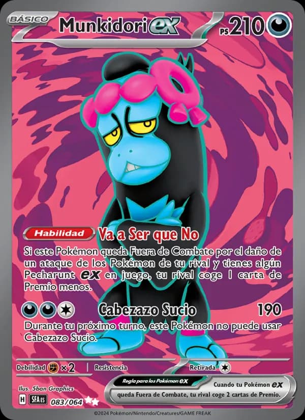 Munkidori ex card in Spanish