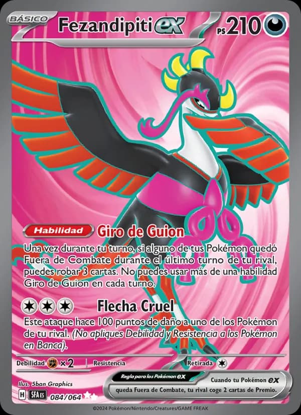 Fezandipiti ex card in Spanish