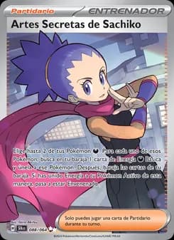 Artes Secretas de Sachiko card in Spanish