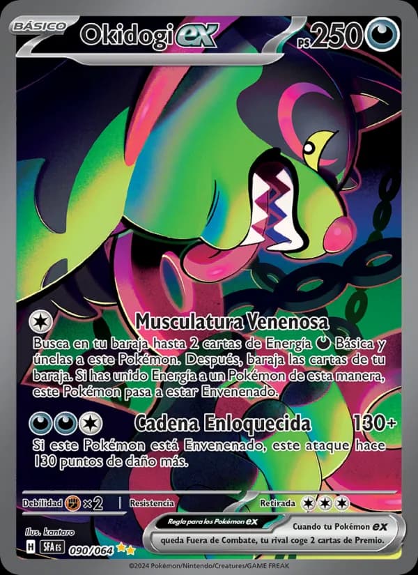 Okidogi ex card in Spanish