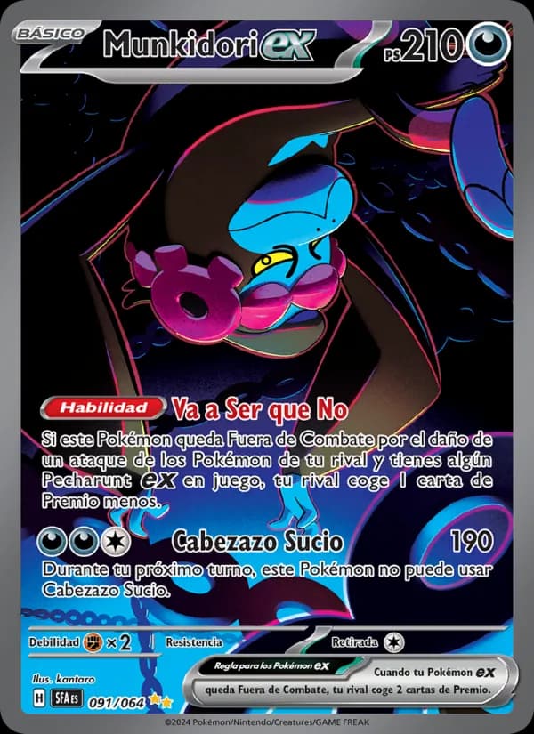 Munkidori ex card in Spanish