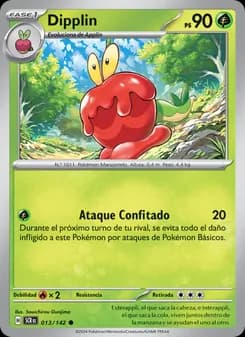 Dipplin card in Spanish
