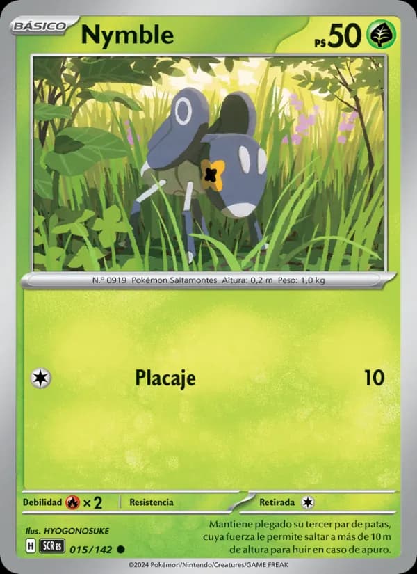 Nymble card in Spanish