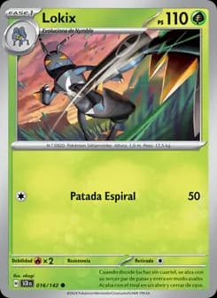 Lokix card in Spanish