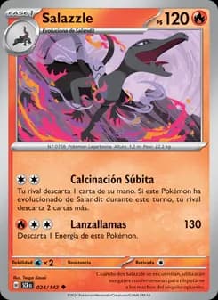 Salazzle card in Spanish