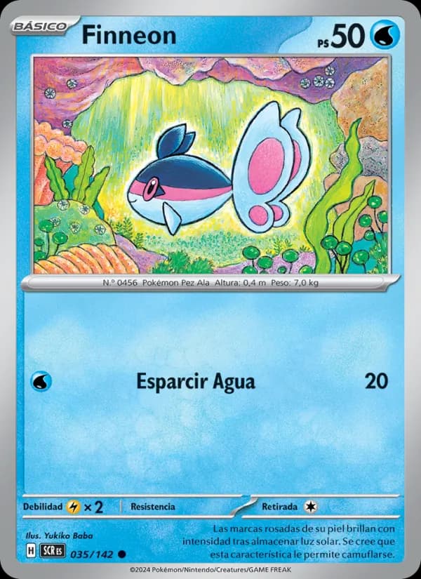 Finneon card in Spanish