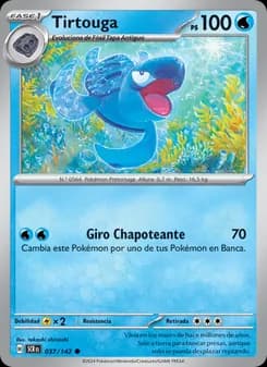 Tirtouga card in Spanish