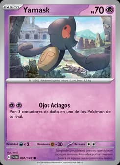 Yamask card in Spanish