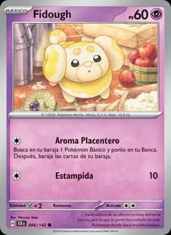 Fidough card in Spanish