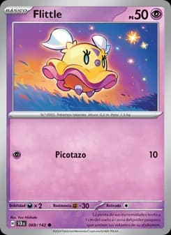 Flittle card in Spanish