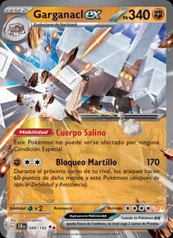 Garganacl ex card in Spanish