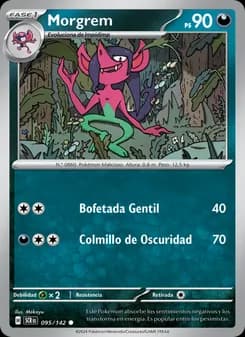 Morgrem card in Spanish
