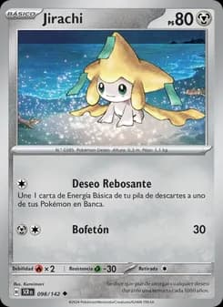 Jirachi card in Spanish