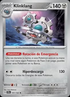 Klinklang card in Spanish