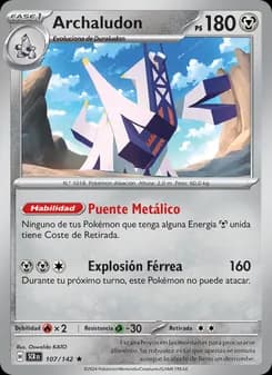 Archaludon card in Spanish