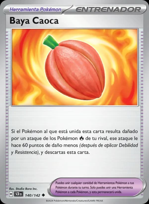 Baya Caoca card in Spanish