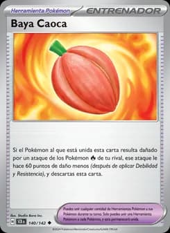 Baya Caoca card in Spanish