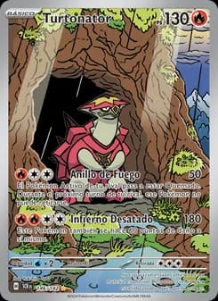 Turtonator card in Spanish