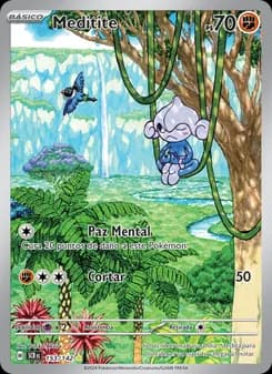 Meditite card in Spanish
