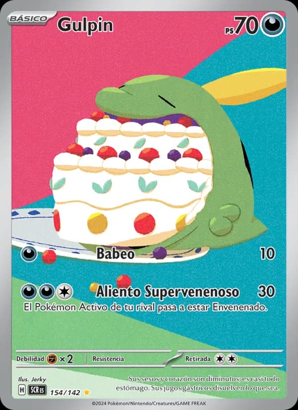 Gulpin card in Spanish