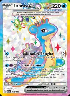 Lapras ex card in Spanish
