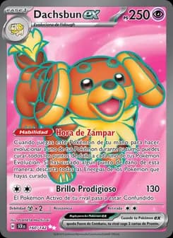 Dachsbun ex card in Spanish