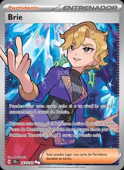 Brie card in Spanish