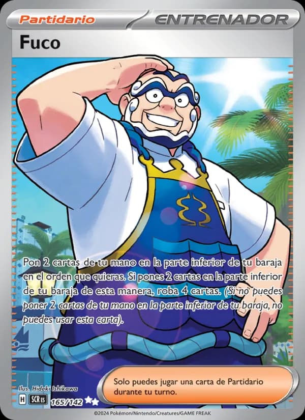 Fuco card in Spanish