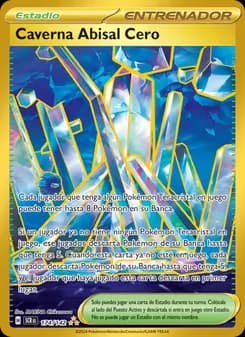 Caverna Abisal Cero card in Spanish