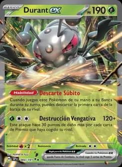 Durant ex card in Spanish