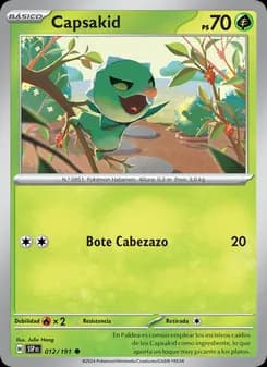 Capsakid card in Spanish