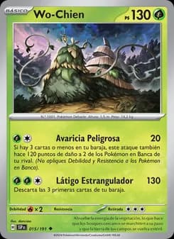 Wo-Chien card in Spanish