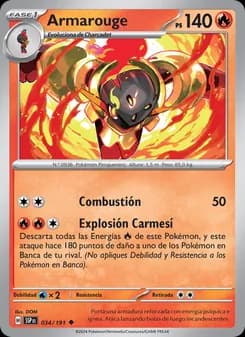 Armarouge card in Spanish