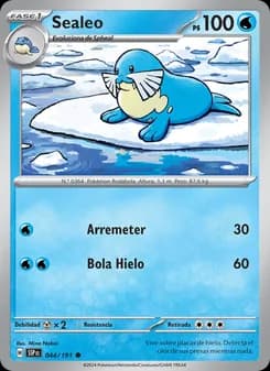 Sealeo card in Spanish