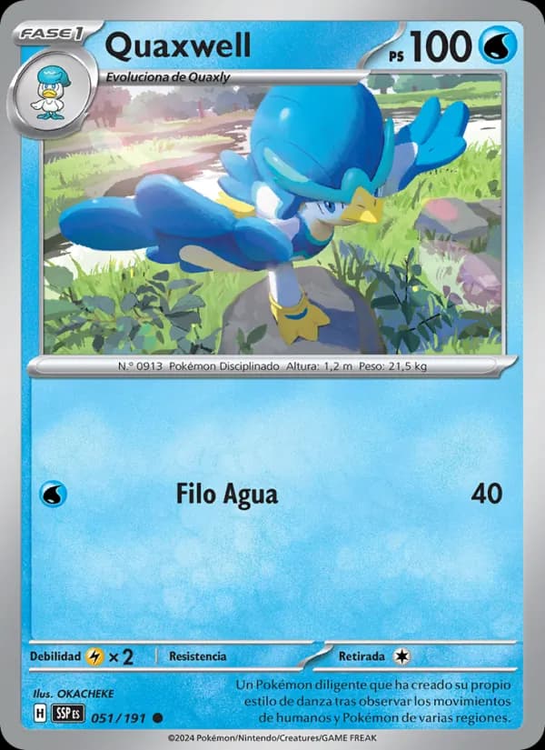Quaxwell card in Spanish