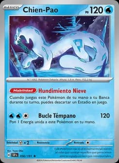 Chien-Pao card in Spanish