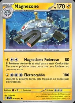 Magnezone card in Spanish