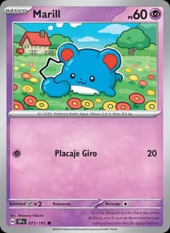 Marill card in Spanish