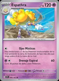 Espathra card in Spanish