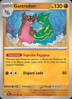 Gastrodon card in Spanish