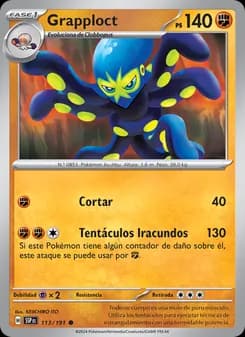 Grapploct card in Spanish