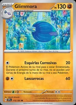 Glimmora card in Spanish