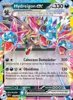 Hydreigon ex card in Spanish